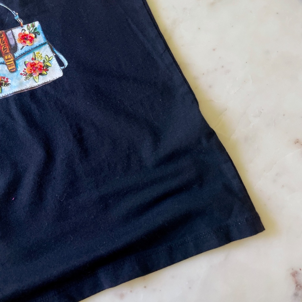 Something Pretty T-Shirt with Louis Vuitton & Miu Miu Handbags Bling Graphic - Picture 10 of 16